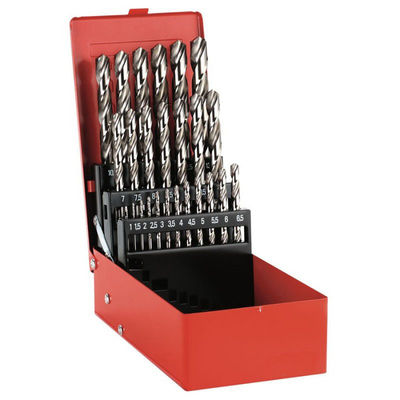 25PCS HSS Twist Drill Bit Set 1-13mm για τρυπήματα μετάλλων