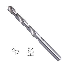 DIN338 HSS τρυπάνι 1-13mm ευθεία ράμφος 118 βαθμούς σημείο