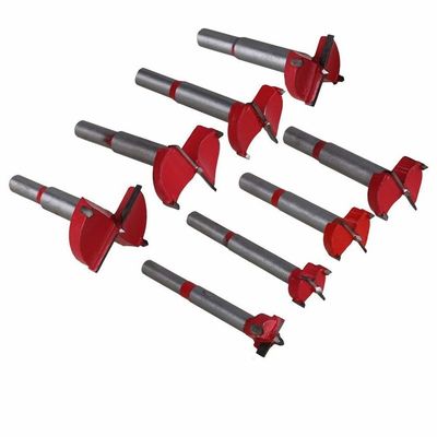 10Pcs Forstner τρυπάνι βούρτσας σετ 15-50mm βαλφραμίου χάλυβα ξυλουργική