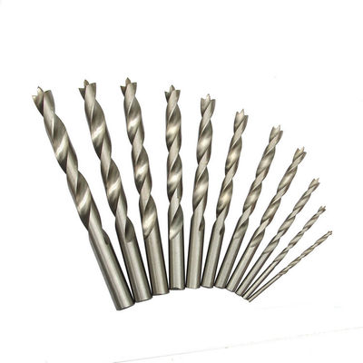 HSS Brad Point Drill Bit DIN338 Πλήρως γειωμένο φωτεινό φινίρισμα