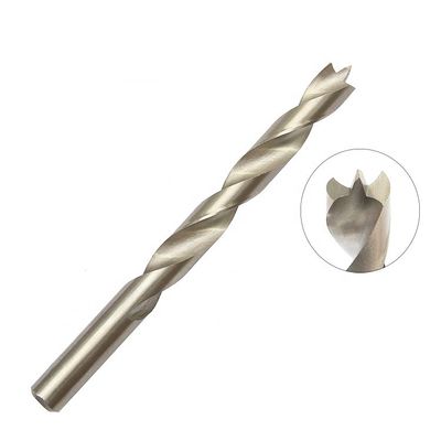 HSS Brad Point Drill Bit DIN338 Πλήρως γειωμένο φωτεινό φινίρισμα