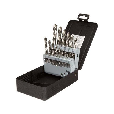 Αριστερόστροφα τρυπάνια HSS DIN338 με κεχριμπαρένιο φινίρισμα, ίσιο στέλεχος