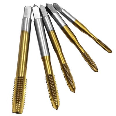 Επικάλυψη Ti DIN371 Σπειροειδής Σημείο HSS μηχανικές βρύσες M3-M50