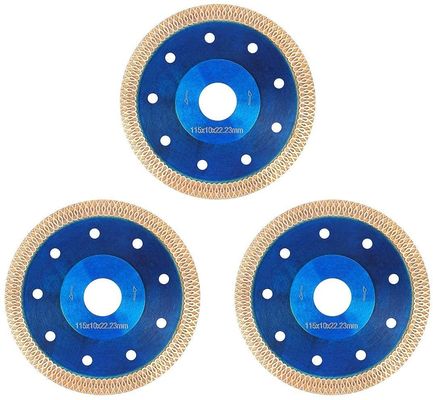 4.5 ίντσες Diamond Saw Blade για την υγρή κοπή πλακιδίων πορσελάνης