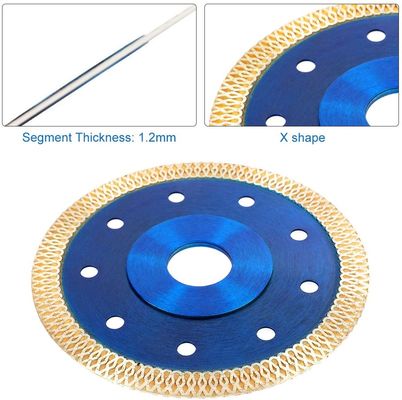 4.5 ίντσες Diamond Saw Blade για την υγρή κοπή πλακιδίων πορσελάνης