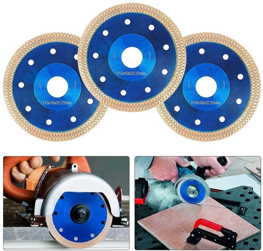 4.5 ίντσες Diamond Saw Blade για την υγρή κοπή πλακιδίων πορσελάνης