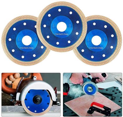 4.5 ίντσες Diamond Saw Blade για την υγρή κοπή πλακιδίων πορσελάνης